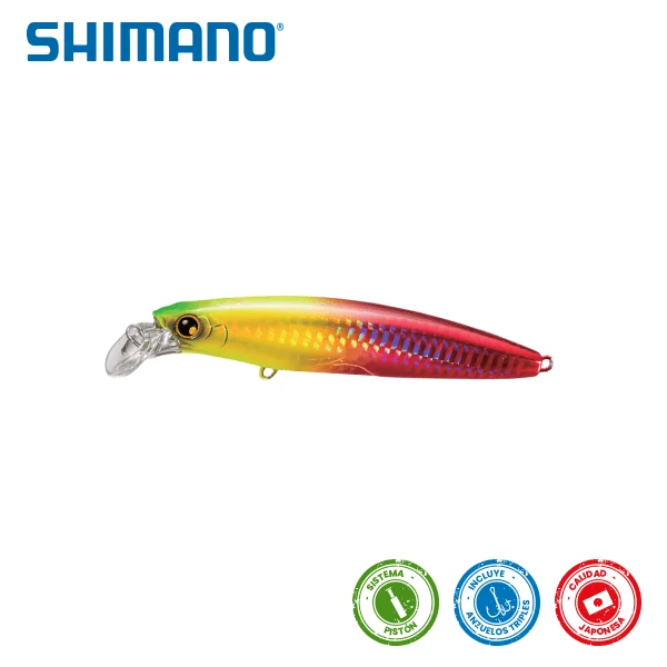 Señuelo minnow SHIMANO® SPINDRIFT - 44T CHART FIRE