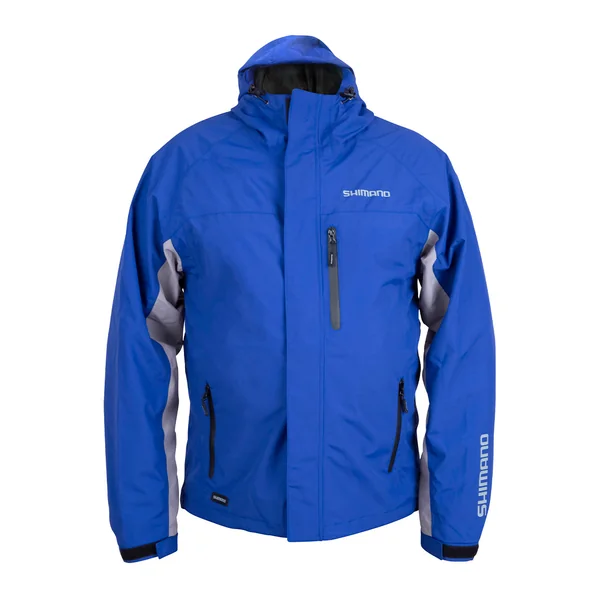 Shimano Chaqueta azul impermeable sin acolchado L
