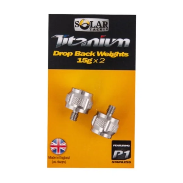 Solar contrapesos tensor titanium arm 15gr 2unds