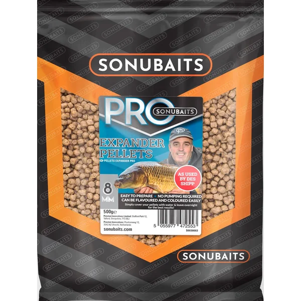 SonuBaits Pellets Pro Expanders 2mm (500g) - Imagen 3