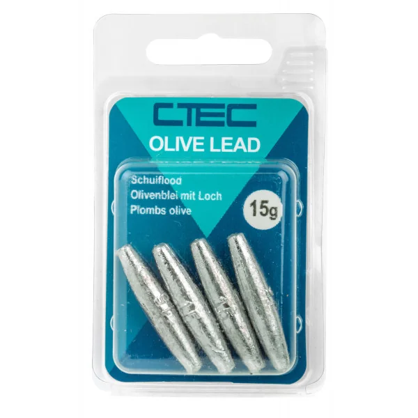 Spro C-Tec Long Olive Plomo 15g (4st)