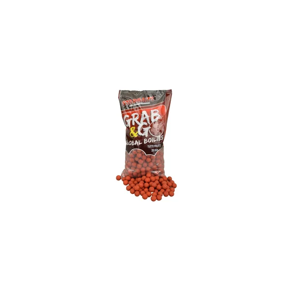 Starbaits boiles grag&g tutti frutti 20mm 2.5kg