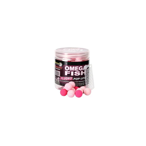 Starbaits pop-ups fluro omega fish 14mm
