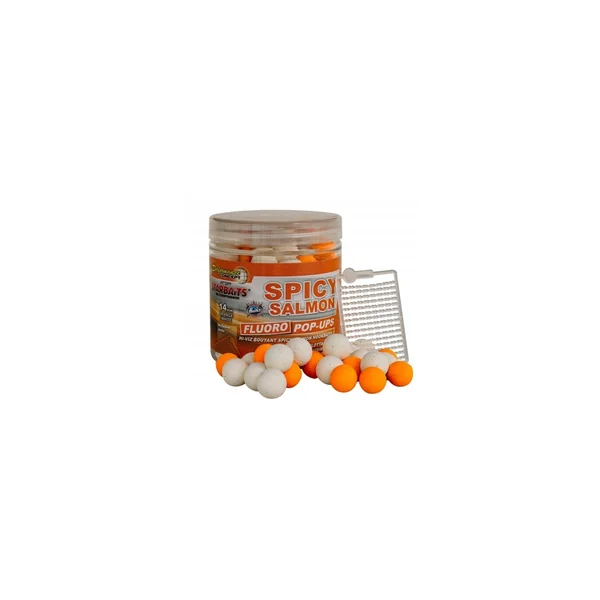 Starbaits pop-ups fluro spicy salmon 14mm