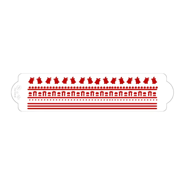 Stencil de figuras de Navidad de 30 cm