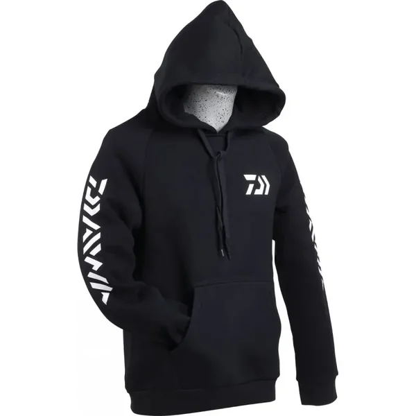 Sudadera Daiwa Con Capucha Negra