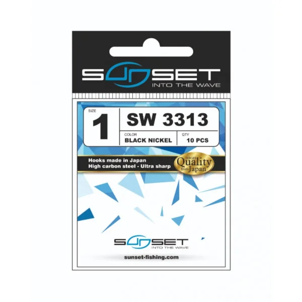 Sunset Sunhooks Sw 3313Bn #4/0 (6 piezas)