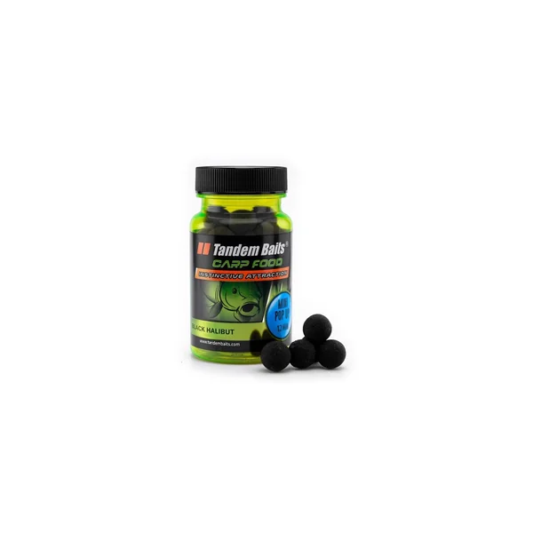 Tandem baits pop-up black halibut 12mm 30gr