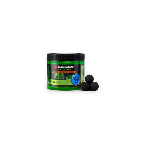 Tandem baits pop-up black halibut 16mm