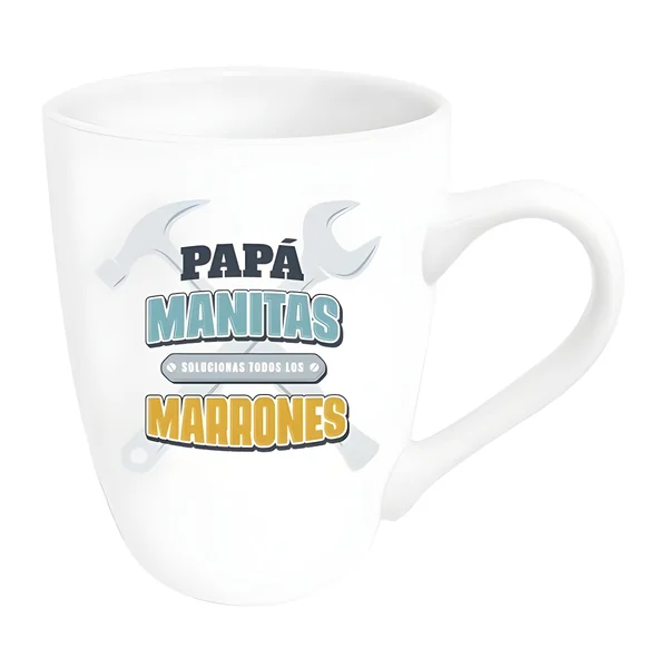 Taza de 350 ml de Papá manitas