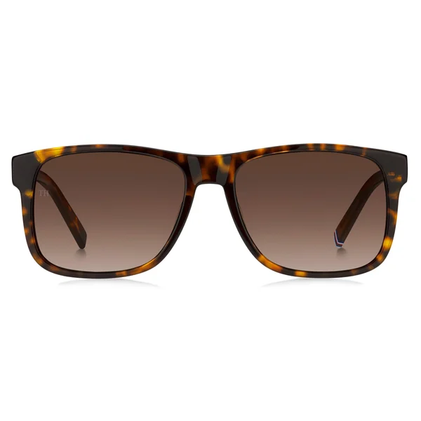 Tommy Hilfiger Men's Rectangular Round Sunglasses - Imagen 2