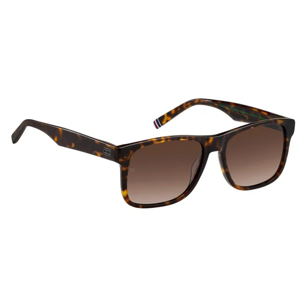Tommy Hilfiger Men's Rectangular Round Sunglasses - Imagen 3