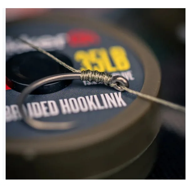 Trakker Raid Braided Hooklink 0.44mm (15.9kg) (20m) - Imagen 6