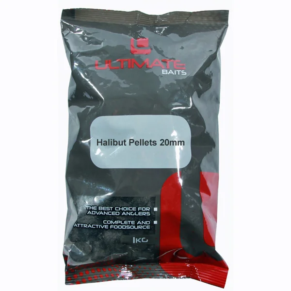 Ultimate Baits Halibut Pellets 1kg - 20mm - Imagen 2