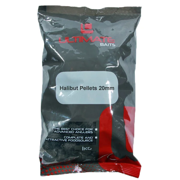 Ultimate Baits Halibut Pellets 1kg - 20mm - Imagen 8