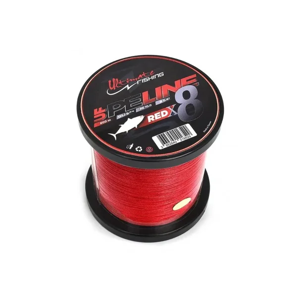 Ultimate Fishing PE Line X8 Fighting 600m Red