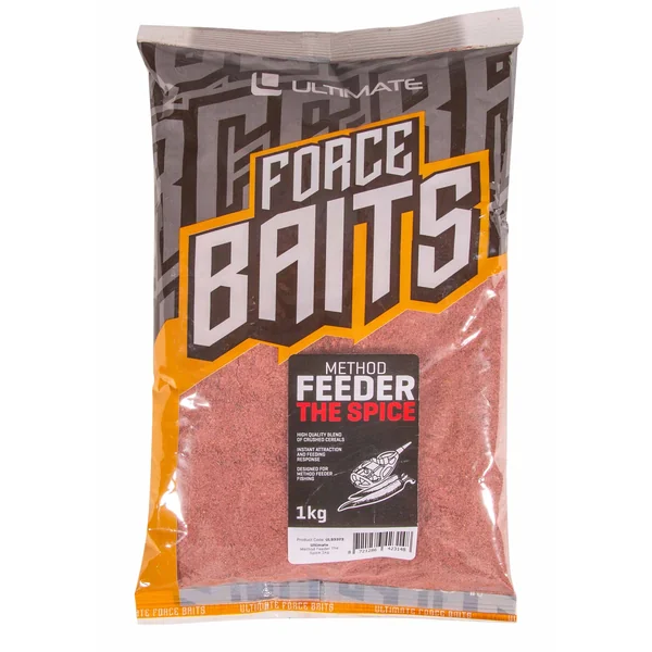 Ultimate Force Baits Method Feeder Cebo Intense Fishmeal (1kg) - Imagen 4