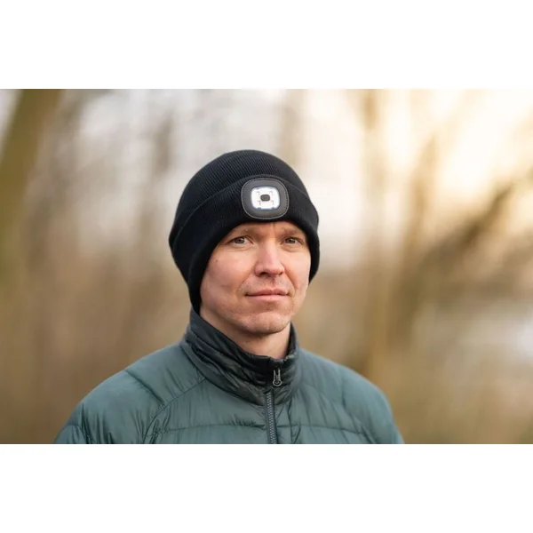 Ultimate LED Gorro de Invierno Black