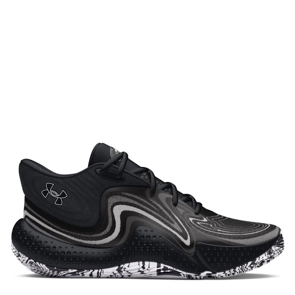 Under Armour Unisex Spawn Mid Basketball Trainers