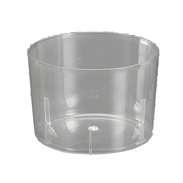 Vasos de 230 ml de plástico transparente chiquito - 12 unidades