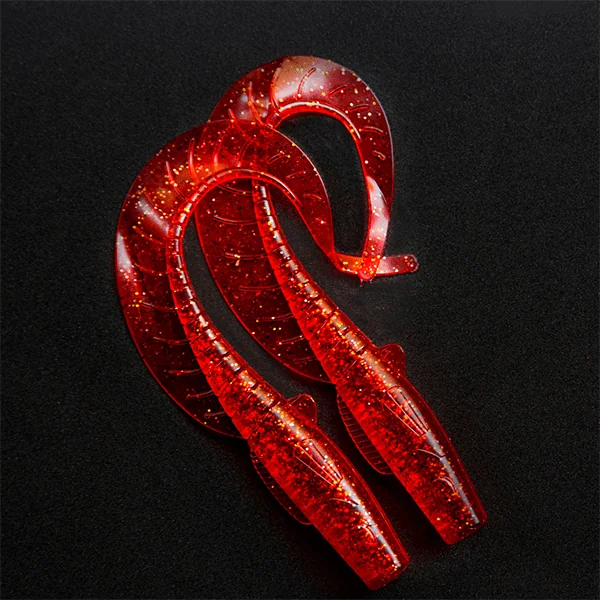 Vinilo ANG® WHIP SOFT LURE - RED