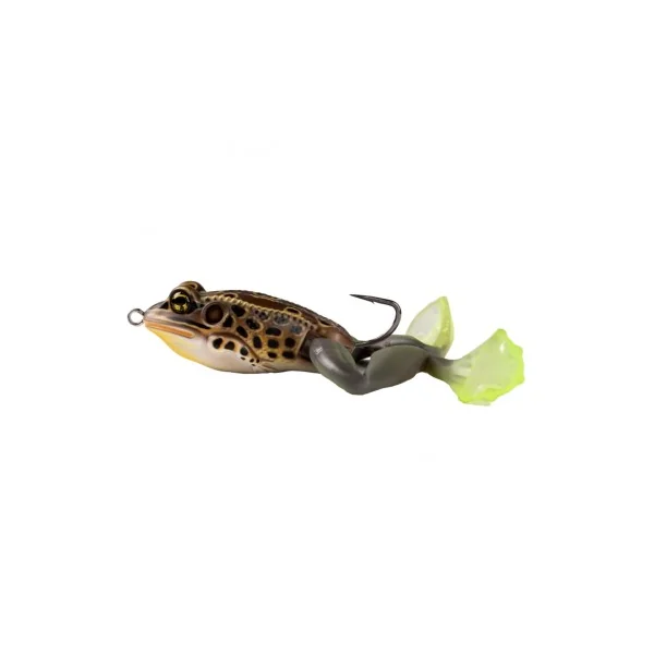 Vinilo Ultimate Frog Stride Bait Tan/Brown LiveTarget