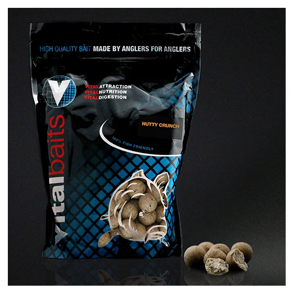 Vital Baits Boilies Nutty Crunch 18mm (5kg)