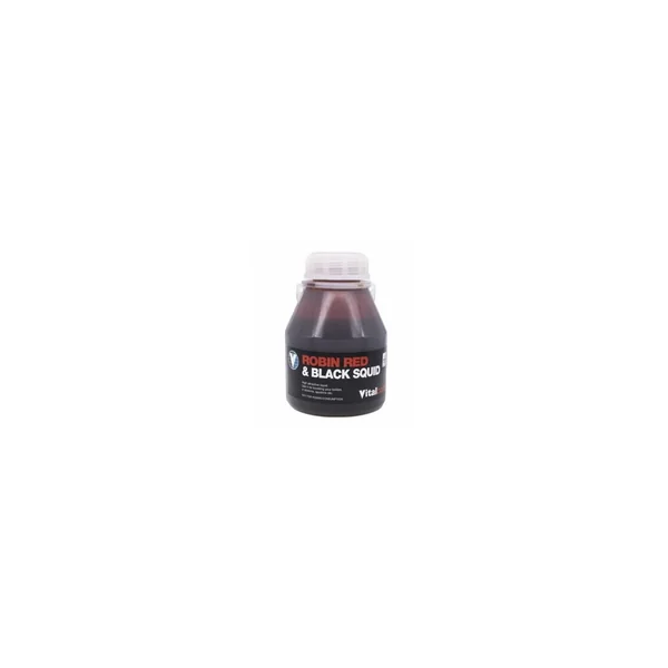 Vital baits dip robin red & black squid 250ml