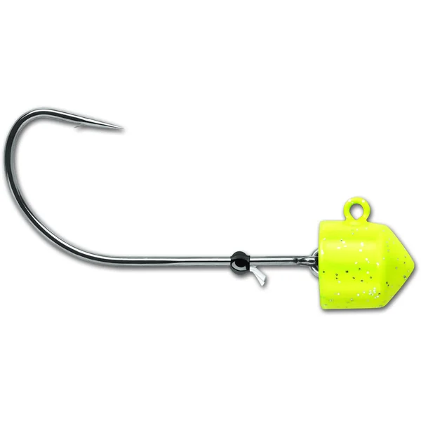 VMC Swingin Ned Rig Chartreuse Jighead 3.5g (3 pcs)