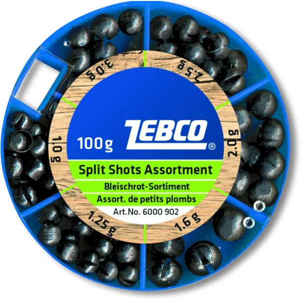 Zebco Surtido de Plomos, Grande 70gr